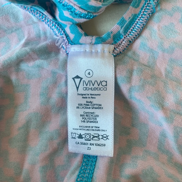 Ivviva Lululemon Blue Flowy Summer Dress - Picture 6 of 6